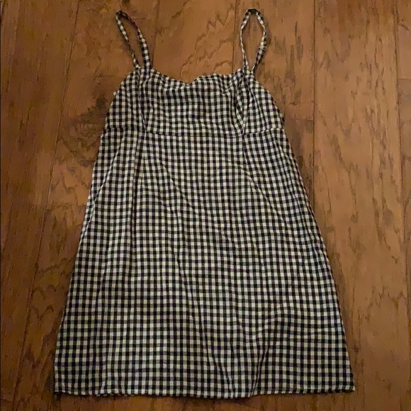 Cooperative Dresses & Skirts - checkered black/ white mini dress Cooperative Dresses & Skirts - checkered black/ white mini dress